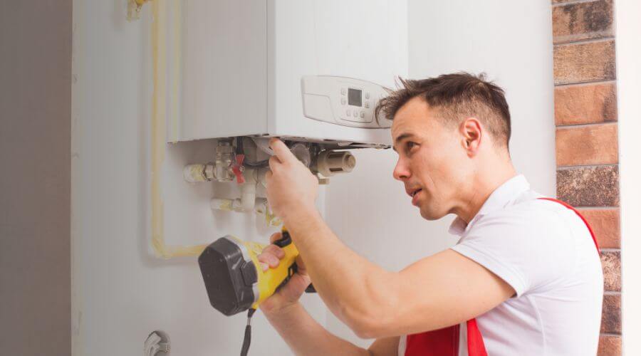 Professional water heater repair in Buckingham, IA